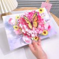 thumbnail image 2 of Birdeem Valentines Day Three-Dimensional Greeting Card, Love Blossoms Tree Paper Sculpture, Christmas Blessing Message, Thank You Card, 2 of 8