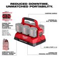 thumbnail image 2 of Milwaukee Electric - M18. PACKOUT. SIX Bay Rapid Charger, 2 of 6