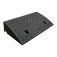 thumbnail image 2 of TISHITA Curb Ramp AntiSlip Climbing Triangle Pad for Sidewalk Lawn Mowers Motorcycle Black 50x27x10cm, 2 of 8