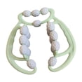 thumbnail image 3 of S SERENABLE Rouleau Relaxant Musculaire 24 Roues Robuste pour Équipement de Culturisme Exercice Bras Vert, 3 of 9