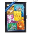 thumbnail image 2 of Pokémon - Group Collage Wall Poster, 14.725" x 22.375" Framed, 2 of 4