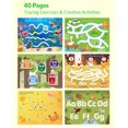 thumbnail image 2 of Coogam Preschool Activity Book, Letters Numbers Tracing Book Learn to Write Alphabet ABC Handwriting Educational Toy Fine Motor Montessori Gift for 3 4 5 Years Old Kids, 2 of 6