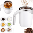 thumbnail image 1 of SNNROO self stirring coffee mug，magnetic stirring coffee mug self heating coffee mug Rechargeable Automatic Stirring Coffee Mug Office Reusable Coffee Mug Rechargeable Self Stirring Cof, 1 of 8