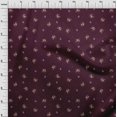 thumbnail image 3 of oneOone Tissu Popeline de Coton Imprimé Feuilles & Fleurs 1 Yard 56 Pouces de Large, 3 of 4
