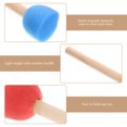 thumbnail image 4 of 24pcs Colorful Sponge Brush Kids Sponge Paint Brush Kids Graffiti Brush Multi-function Painting Brush, 4 of 8