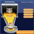 thumbnail image 4 of Desktop Bowling Toy Interesting Plastic Exquisite Foldable Handheld Catapult Bumper Toy Table Shooting Game for Children Parents Home, 4 of 9