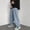 N-Light Blue, variant on Denim Fashion Pants Distressed Sweats Straight Trouser Flare Jeans 34X30 Loose Long Men Men's Relaxed Fit Pants