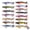 15color, variante sur Leurres de Pêche 8 Segments Poisson Bar Minnow Swimbait Leurre Hameçon Appât Attirail O4E5