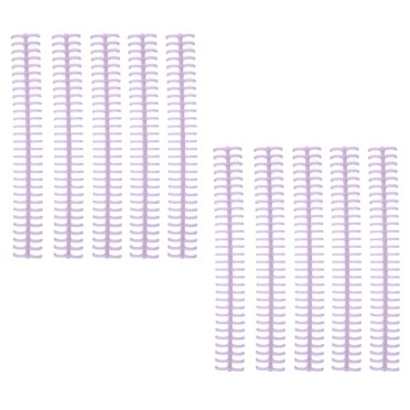 Binding Spirals,10Pcs Binding Spines Spirals Loose Leaf Binding Strip Binding Coils High-Precision Functionality