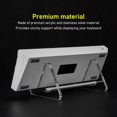 thumbnail image 3 of Support de Rangement pour Clavier Mécanique, Support de Clavier Polyvalent Transparent à Conception Détachable Gain de Place pour la Maison, 3 of 8