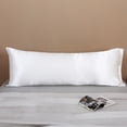 thumbnail image 1 of zanvin 1 Pack Microfiber Soft Body Pillowcase with Hidden Zipper, Soft Breathable Body Pillow Cover, 20" x 54", (Not Include Body Pillow), 1 of 5