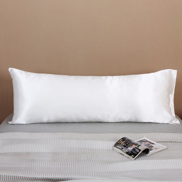 zanvin 1 Pack Microfiber Soft Body Pillowcase with Hidden Zipper, Soft Breathable Body Pillow Cover, 20" x 54", (Not Include Body Pillow)