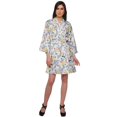 thumbnail image 2 of Moomaya Short Kimono Robes For Women Kimono Cotton Robes For Women Plus Size, 2 of 5