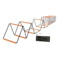 thumbnail image 1 of Siruishop Agility Ladder Agility Training Ladder Fitness Training Folding Speed Ladder 20 Grids, 1 of 8