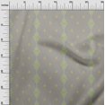 thumbnail image 2 of oneOone Georgette Viscose Tissu Stripe & Swirl Ikat Tissu Imprimé 1 Yard 42 Inch Large, 2 of 4