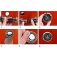 thumbnail image 4 of GUOOL Viseur de Porte Judas à 220 Degrés avec Couvercle Sécurité à Domicile 14 mm 4#, 4 of 9
