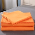 thumbnail image 3 of 1200 Thread Count 4 Piece Quality Sheet Set 12 Inch Deep Pocket 100% Egyptian Cotton Solid Pattern, 3 of 4