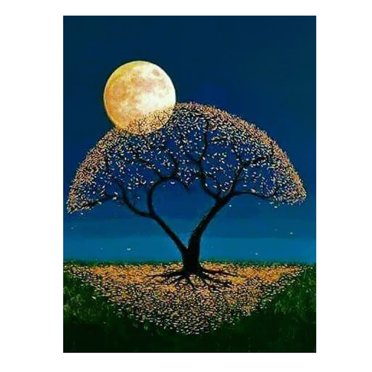 Kit de Peinture Diamant 5D Bricolage Arts Artisanat Broderie Point de Croix Décoration Strass Toile Mur Maison