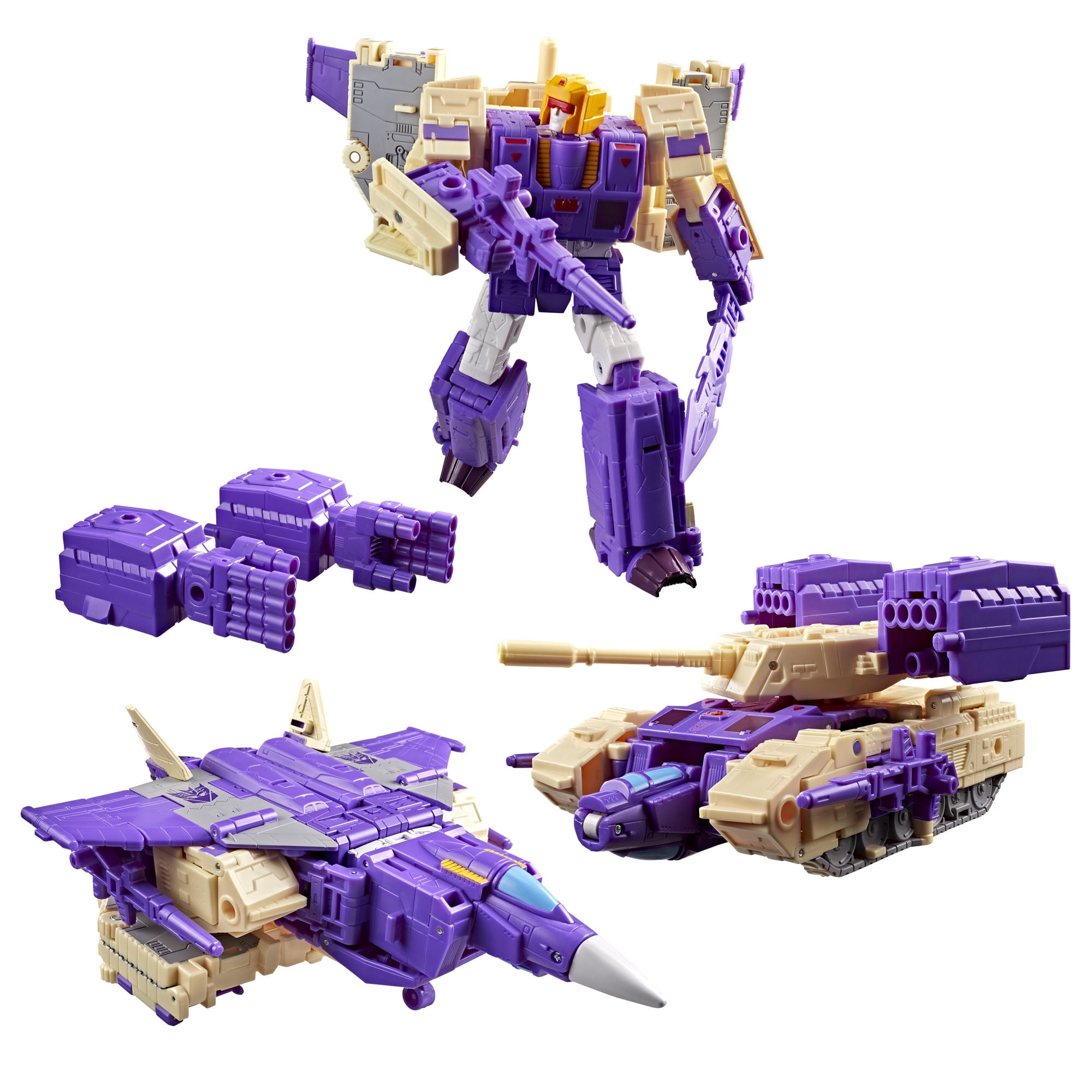 Transformers Studio Series Leader Class The Transformers: The Movie Blitzwing Action Figure