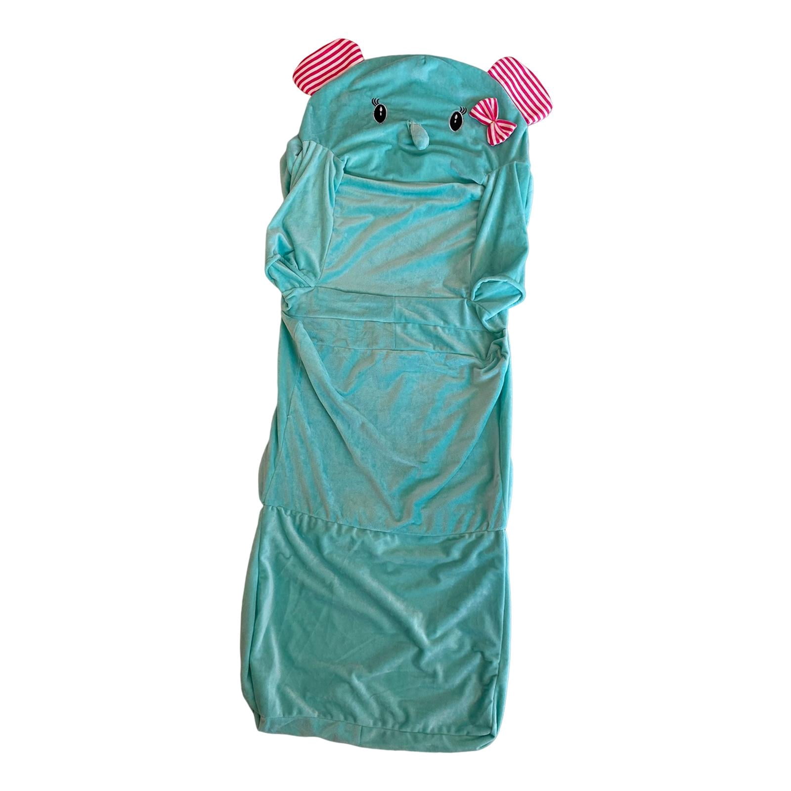 Kids Sofa Slipcover - Cartoon Design Polyester Cover for 21.65" Foldable Chair (Sofa Not Included), Machine Washable