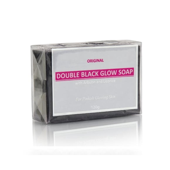 Savon Noir Authentique à l'Arbutine et à la Réglisse 120 g Barre de Beauté Blanchissante