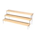 thumbnail image 1 of Clear Acrylic Display Riser Shelf Storage Organizer Jewellery Display 3 Tiers, 1 of 7