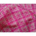 thumbnail image 4 of oneOone Silk Tabby Fabric Check Kasuri Printed Craft Fabric BTY 42 Inch Wide, 4 of 4