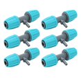 thumbnail image 1 of Octpeak 16mm To 4/7 Reducing Tee,10PCS 16mm To 4/7 Barbed Tee Irrigation Tube Reducing Tee Connector Fitting For Garden Courtyard,16mm To 4/7 Connector, 1 of 8