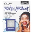 thumbnail image 3 of Olay Cleansing Melts + Retinol Face Wash, 12ct, Water-Activated Face Cleanser Cleans, Tones, and Refreshes Skin, 3 of 12