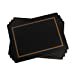 thumbnail image 3 of Pimpernel Classic Black Collection Napperons / Ensemble de 4 / Napperons Résistants à la Chaleur / Plateau Endos en Liège / Ensemble de Napperons Rigides pour Table à Manger / Mesure 15,7â€ x 11,7â€, 3 of 4