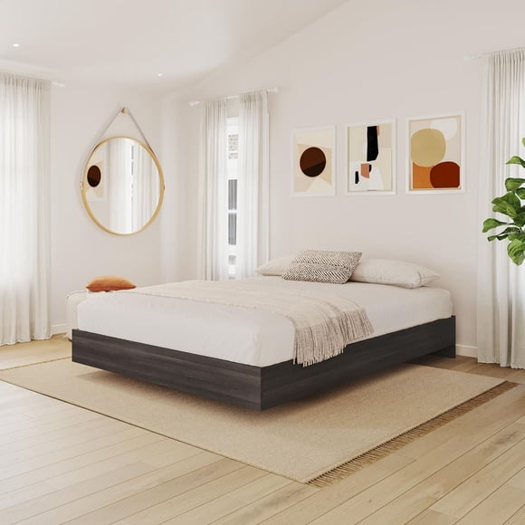 Nexera Tribeca Full Size Platform Ebony Bed