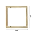 thumbnail image 1 of Kcavykas Home, Garden Wood Frame for Canvas Oil Painting Nature DIY Frame Picture inner Picture Frame, 1 of 2