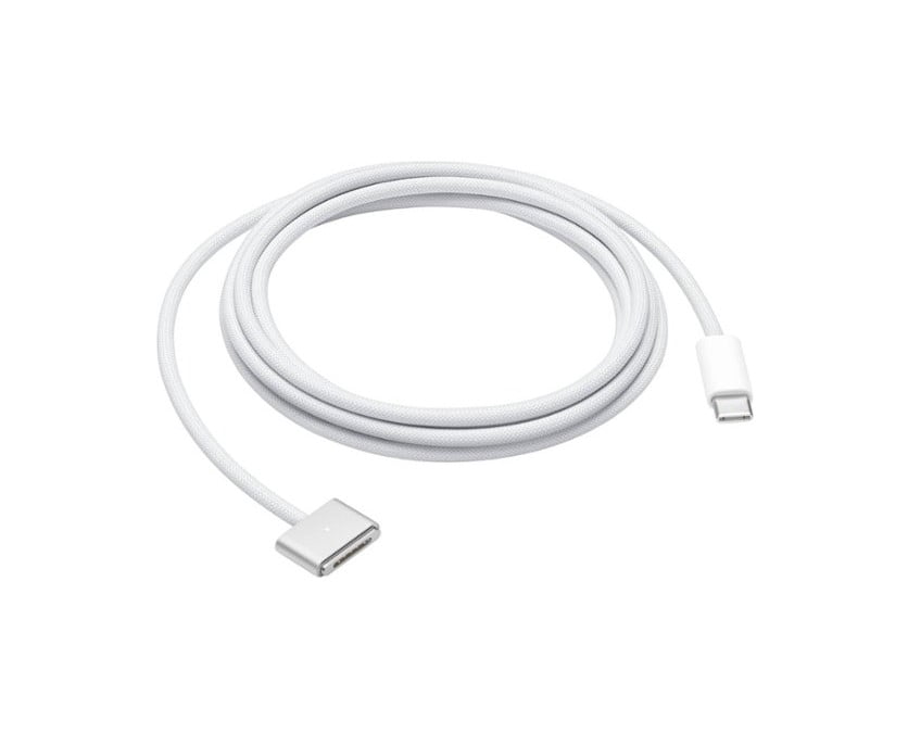 Refurbished Apple MLYV3AM/A 6.6' USB-C to MagSafe 3 Charging Cable for MacBook Pro - White