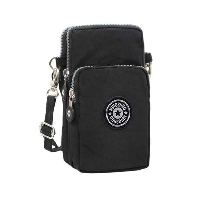 Youkk Stylish And Convenient Unisex Shoulder Bag Spacious And Durable Suitable black 1Set