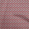 thumbnail image 1 of oneOone Velvet Maroon Fabric Florals Sewing Craft Projects Fabric Prints By Yard 58 Inch Wide-XK, 1 of 4