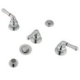 thumbnail image 2 of Kingston Brass KB321 Trois Poignées Robinet Bidet avec Laiton Pop-up, 2 of 2