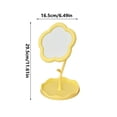 thumbnail image 3 of Product Make up 2 Flower Shaped Desk Vanity for Bedroom Living Room and Minimal Spaces Home Enhancing Daily Grooming and Personal Care Routine, 3 of 6
