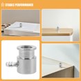 thumbnail image 3 of Raindrops 4pcs Rotisserie Supply Rod Roller Ironplated Chrome Grilling Rod Fixator For Home Users, 3 of 8