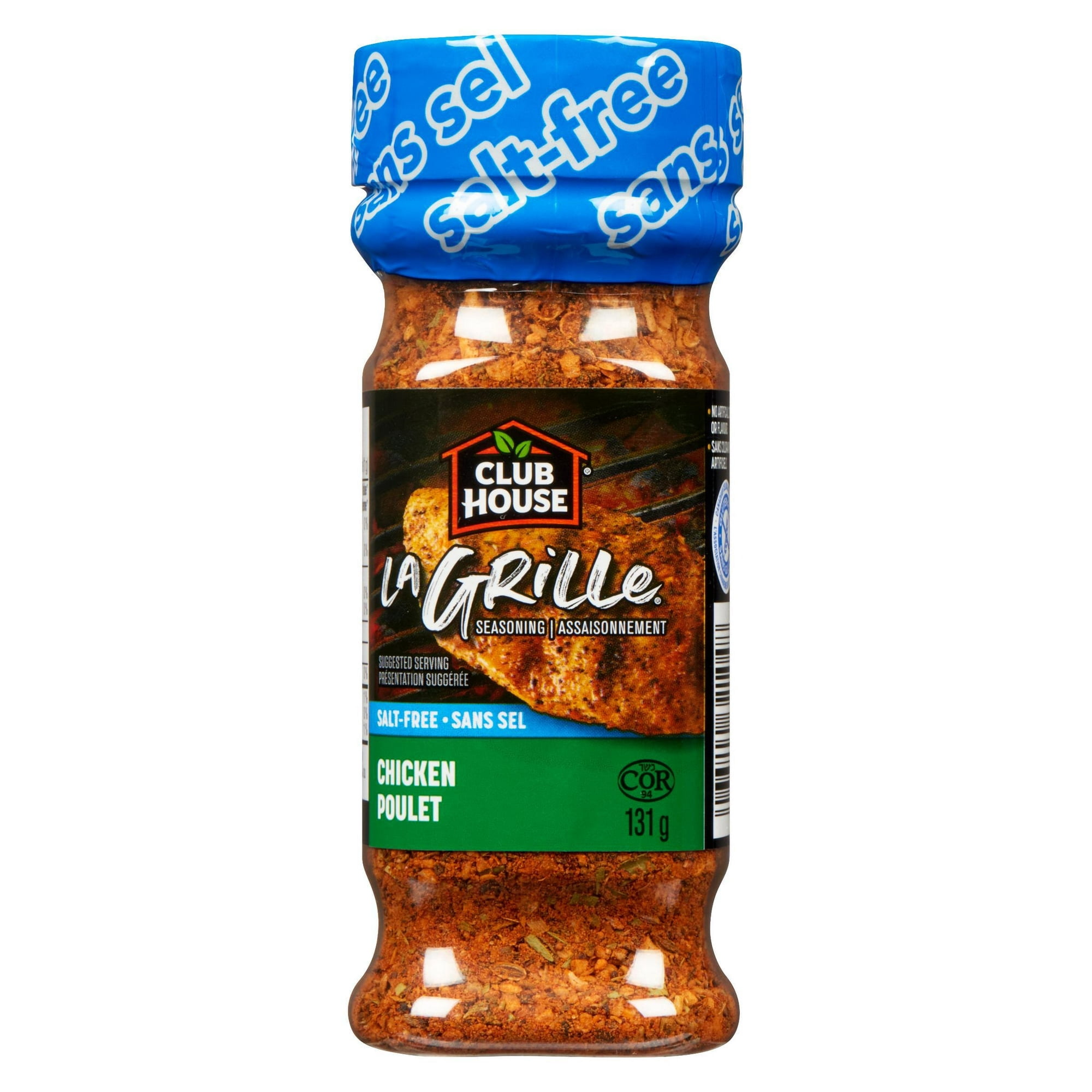 Club House La Grille Assaisonnement Poulet, Sans Sel, 131g
