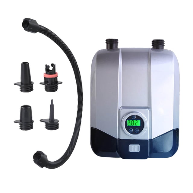Pompe à Air Électrique 12 Écran LCD Portable Rechargeable Gonflage Dégonflage