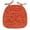 Orange, variant on Cushion For U Shaped Dining Chairs - Non Kitchen Chair Pads With Ties Comfortable Colorful Seat Cushions for Dining Room Ideal for U Shaped Sets