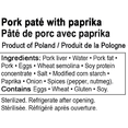 thumbnail image 5 of Wolski Pork Pate w Paprika, 5 of 5