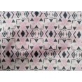 thumbnail image 4 of oneOone Cotton Poplin Fabric Triangle Ikat Print Sewing Fabric BTY 56 Inch Wide, 4 of 4