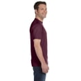thumbnail image 4 of Hanes Mens 5.2 oz HEAVYWEIGHT Short Sleeve T-shirt, L, Maroon, 4 of 4