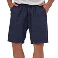 thumbnail image 1 of Diufon Men's Hiking Cargo Shorts Casual Printed Spring Summer Drawstring Outdoor Sport Shorts with Pockets, 1 of 7