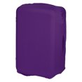 thumbnail image 1 of Unique Bargains Elastic Silk Travel Luggage Cover, Washable Protective Suitcase Protector Bag Purple for 24 Inch Wheeled Suitcase, 1 of 5