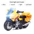 thumbnail image 4 of Jouet de Véhicule, Modèle de Moto en Alliage à Rétrofriction 1/14, pour Enfants Jaune, 4 of 8