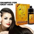 thumbnail image 3 of Hair Color Shampoo Natural Herbal Hair Dye Shampoo Coverage Brown Black Coffee ↘ K2R7, 3 of 9