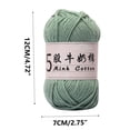 thumbnail image 3 of fheaev 5 Strands Milk Cotton Doll Crochet Diy Knitting Thread Baby Sweater Wool Ball, 3 of 6