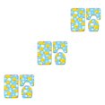 thumbnail image 4 of kurtrusly Super Water-absorbent Bathroom Mat Set For Quick Drying After Bath Cute Polyester Non Slip Bathroom Mat Sets type1 45*75cm 3Set, 4 of 6